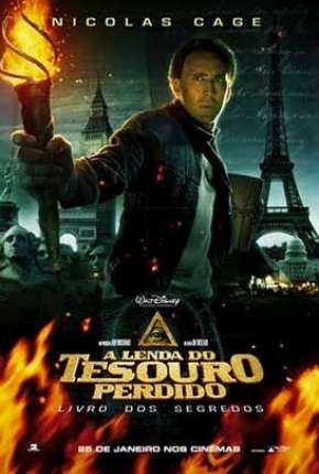 Filme A Lenda do Tesouro Perdido - Livro dos Segredos - DVD-R Torrent