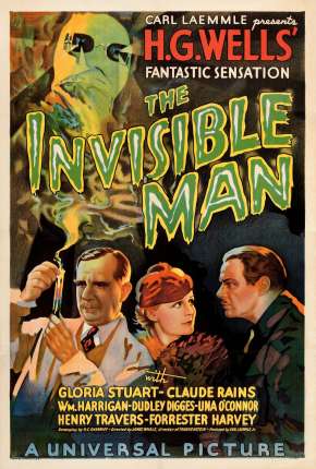 Filme O Homem Invisível 1933 - The Invisible Man Torrent
