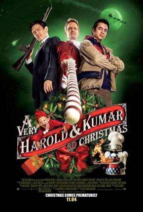 Filme O Natal Maluco de Harold e Kumar Torrent