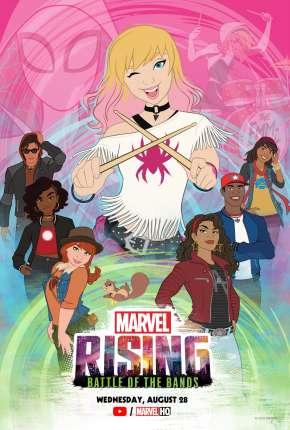 Filme Marvel Rising - Batalha de Bandas Torrent