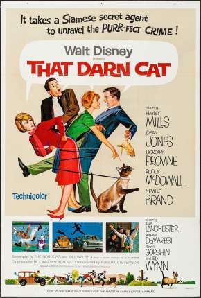 Filme Aquele Gato Danado / O Diabólico Agente D.C Torrent