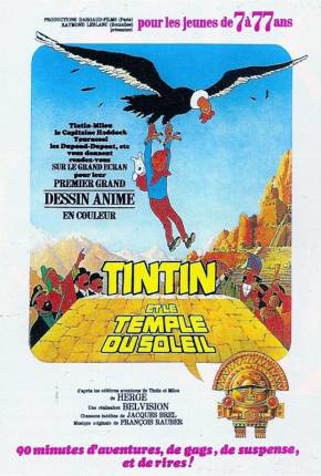 Filme As Aventuras de Tintin - O Templo do Sol Torrent