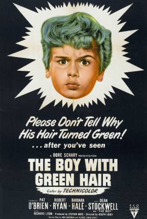 Filme O Menino dos Cabelos Verdes / The Boy with Green Hair Torrent